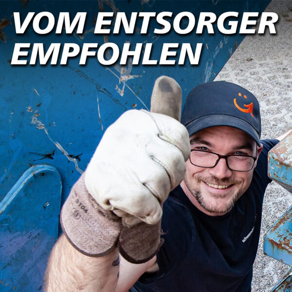 Vom Entsorger empfohlen